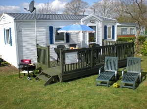 Photo of Mobile Homes at La Mer Blanche Campsite